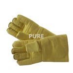 Yellow Kevlar Safety Gloves