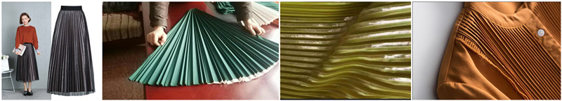 pleating felt machine finished products