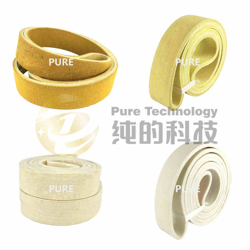 Heat resistant felt belt