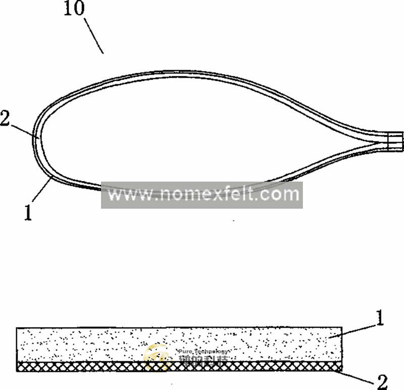 Felt cover structure