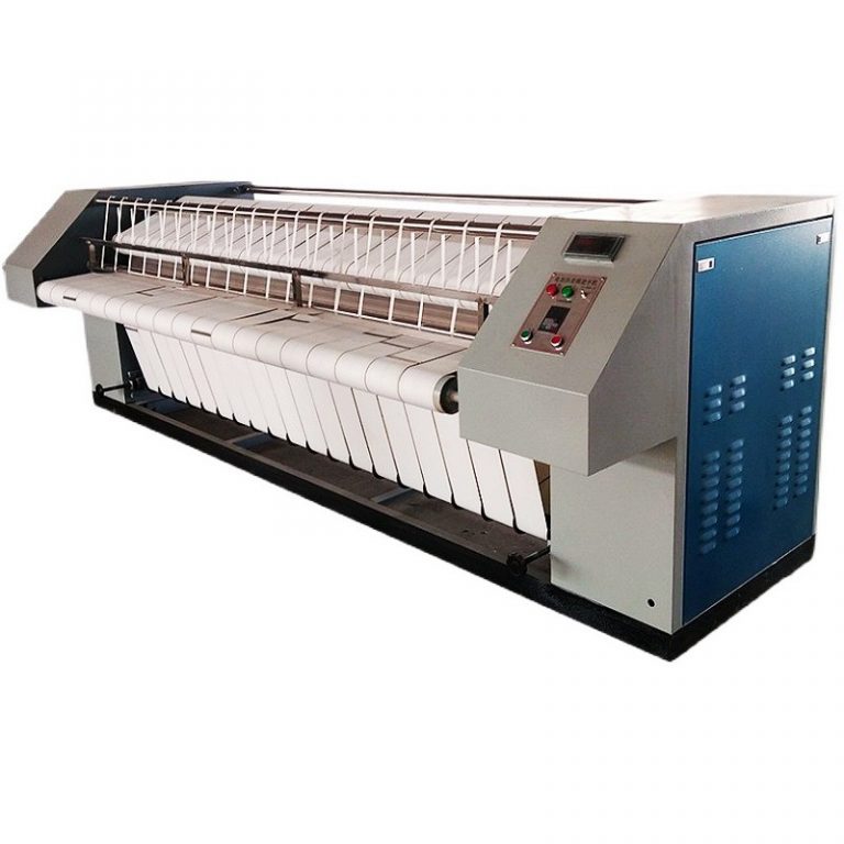 How is the laundry ironer used and what is the working principle?