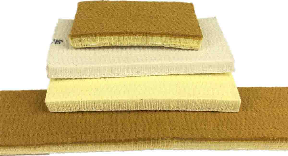 How is a strip of high temperature resistant felt produced？