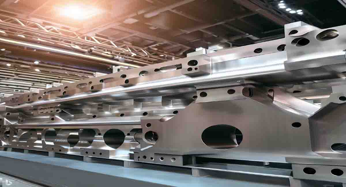 The mold of aluminum alloy profile for large mechanical beam