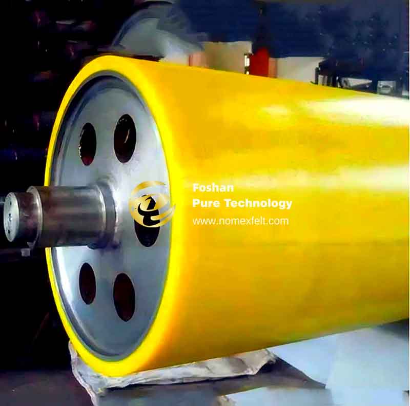 Polyurethane roller covers
