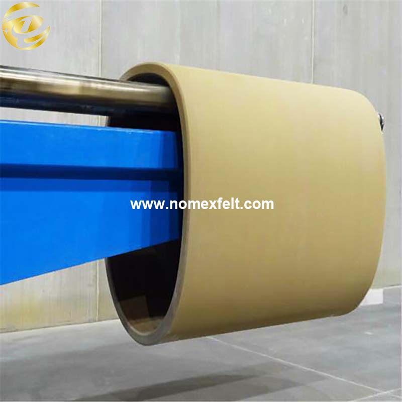 Rubber shrinking belt