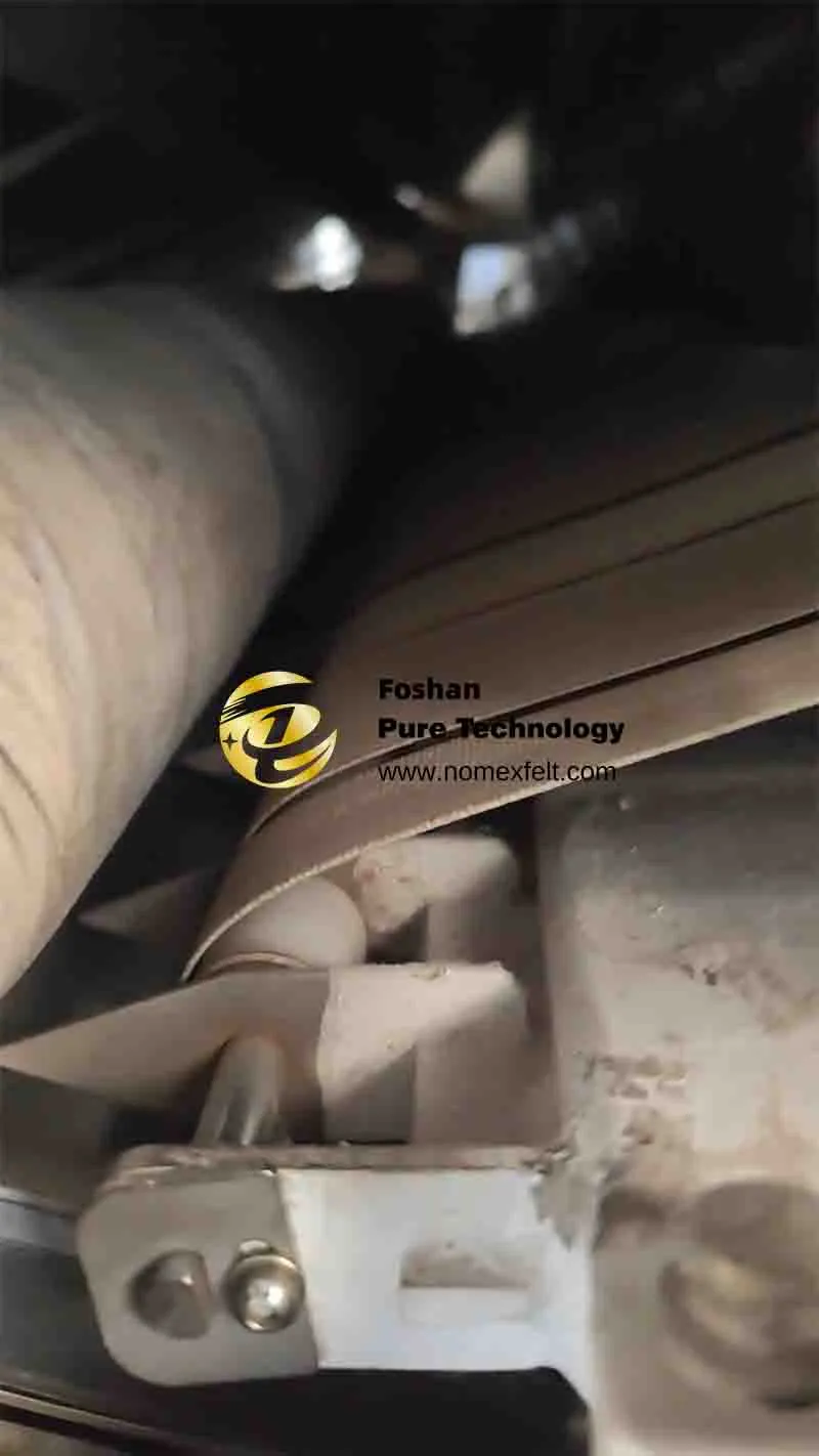 Ironing machine equipment parts