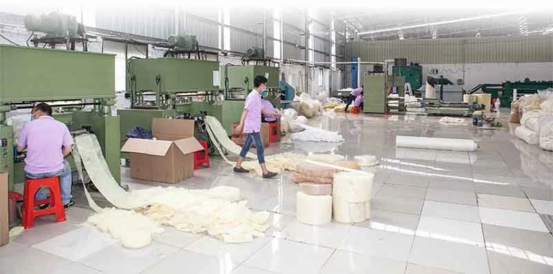 Real factory scene