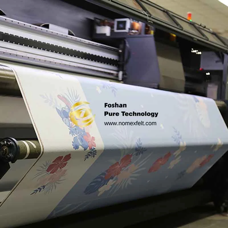 Roller to Roller heat transfer machine