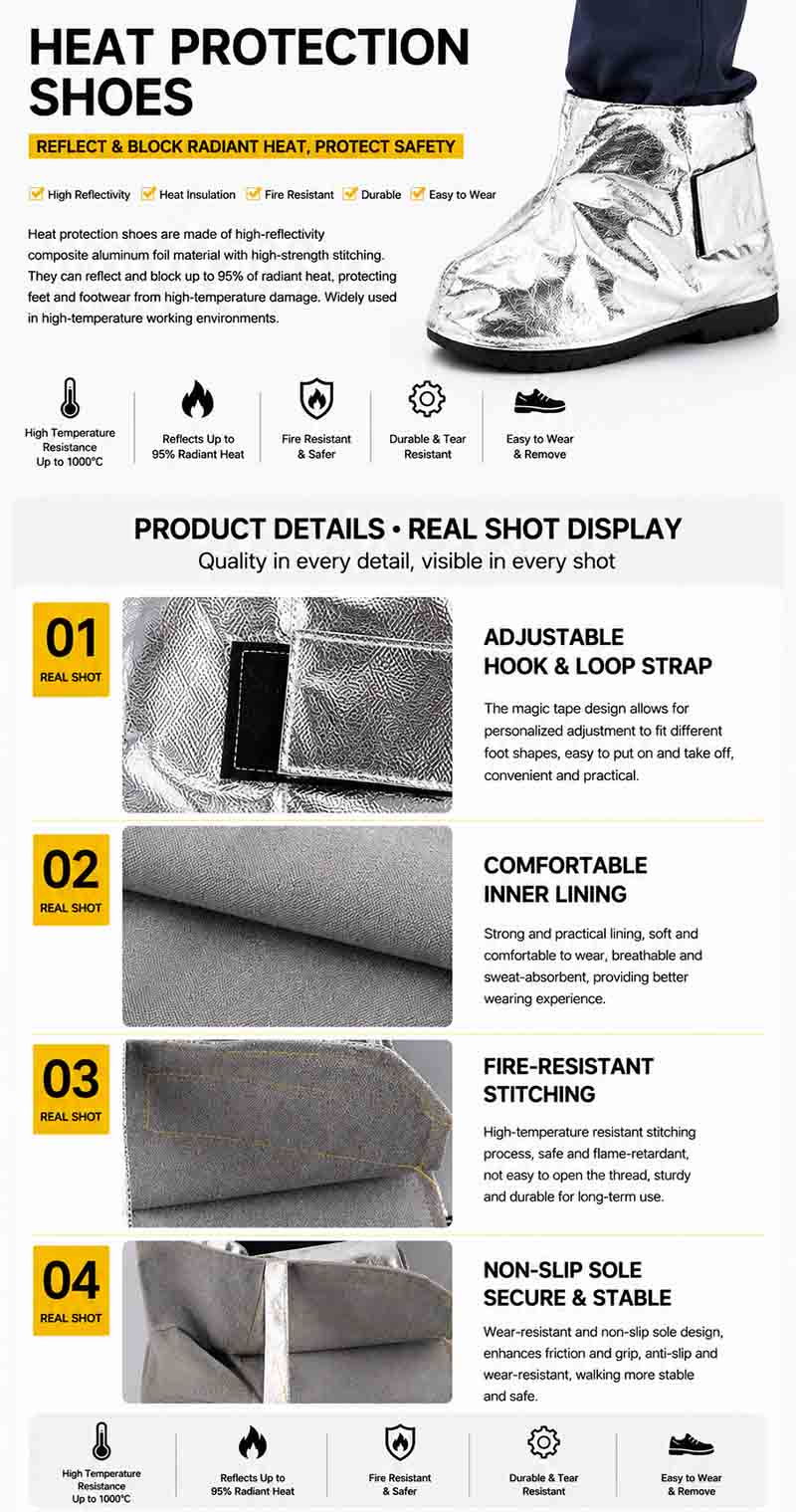 Heat Protection Shoes Detail