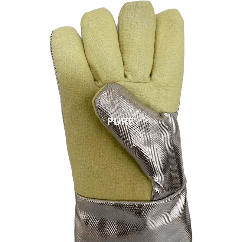 aluminized hand gloves